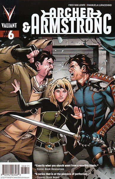 ARCHER & ARMSTRONG (2012) #06 REG LUPACCHINO CVR