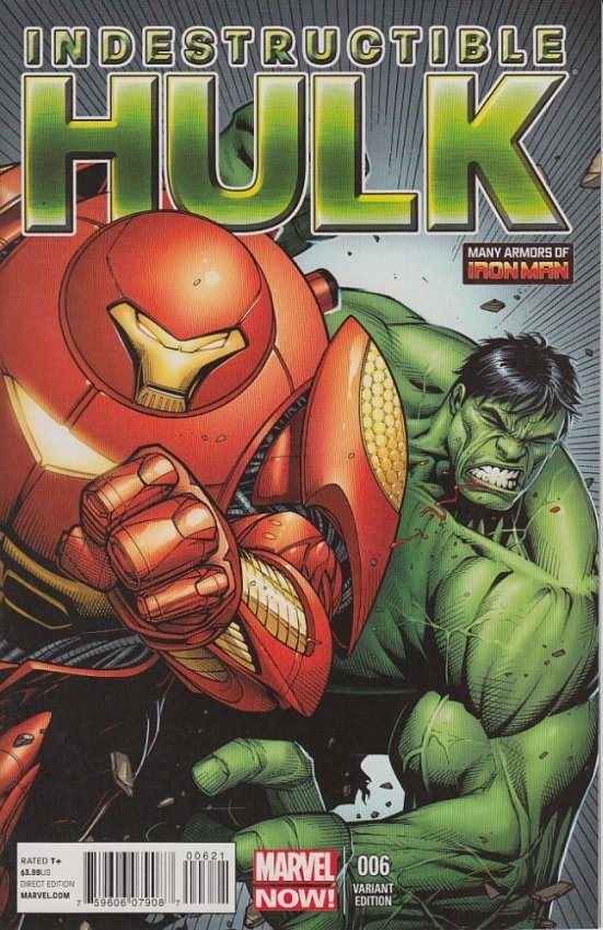 INDESTRUCTIBLE HULK #6 NOW IRON MAN MANY ARMORS VARIANT