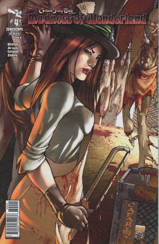 GFT MADNESS OF WONDERLAND #4 (OF 4) B CVR GIUSEPPE (MR)