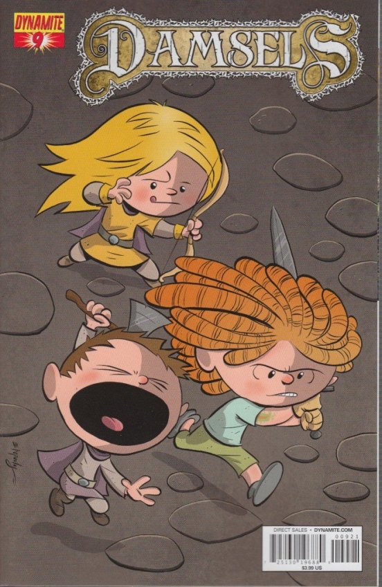 DAMSELS #9 ELIOPOULOS CUTE EXCLUSIVE SUB VAR