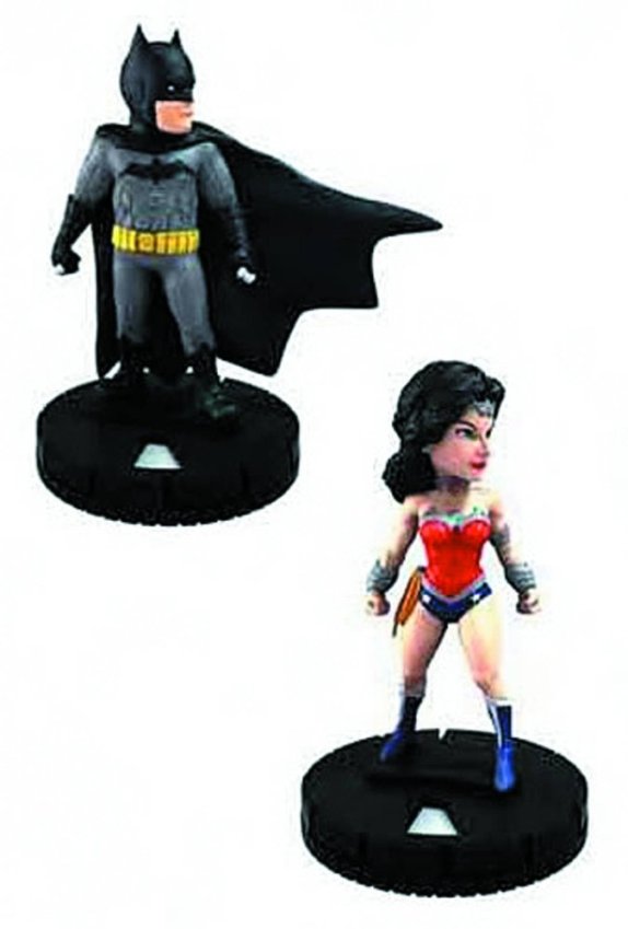 DC HEROCLIX BATMAN & WONDER WOMAN TAB APP ELITE 2PK