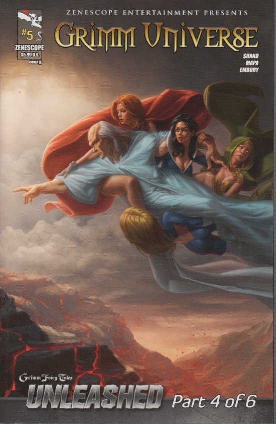 GFT GRIMM UNIVERSE #5 B CVR CAPPROTTI (UNLEASHED PT4)