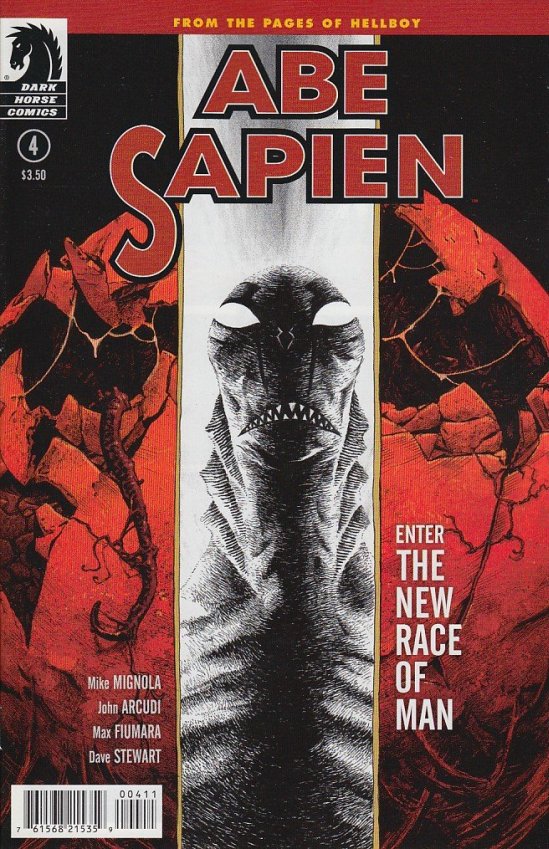 ABE SAPIEN #4 NEW RACE PT 1 MAX FIUMARA CVR