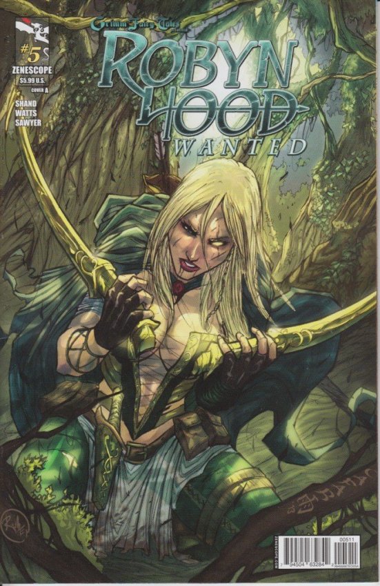 GFT ROBYN HOOD WANTED #5 (OF 5) A CVR CAFARO