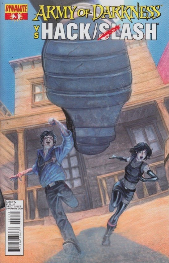 ARMY OF DARKNESS VS HACK SLASH #3 (OF 6) CASELLI CVR