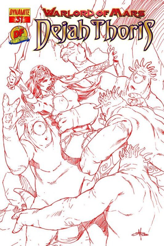 WARLORD OF MARS DEJAH THORIS #31 CVR E RED CVR