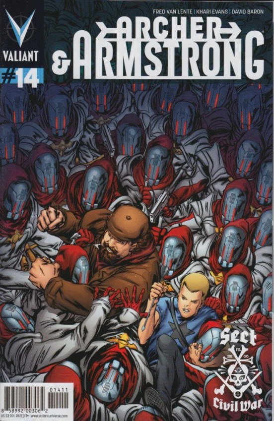 ARCHER & ARMSTRONG (2012) #14 REG EVANS
