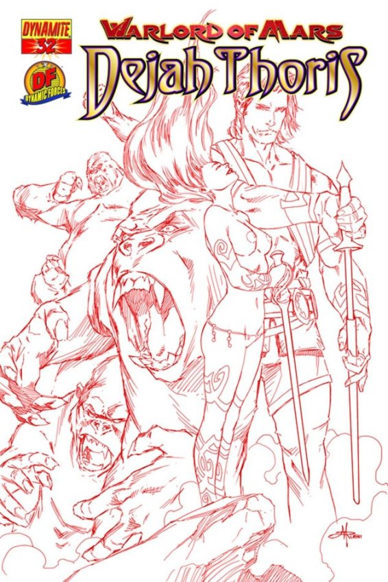WARLORD OF MARS DEJAH THORIS #32 CVR E