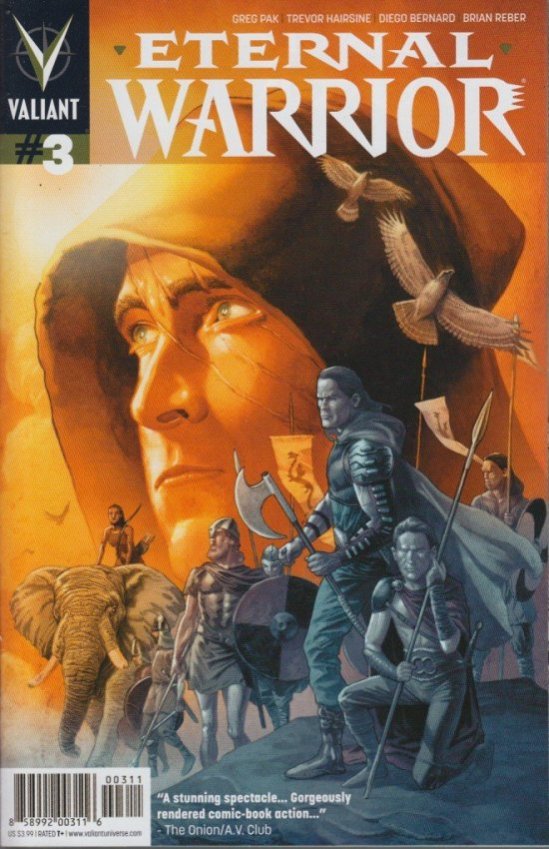 ETERNAL WARRIOR #3 REG JG JONES
