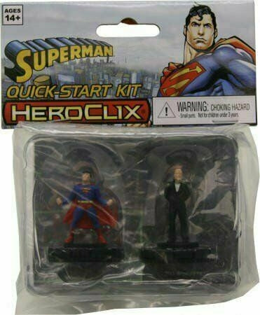 DC HEROCLIX SUPERMAN LEX LUTHOR QUICK START KIT 2PK
