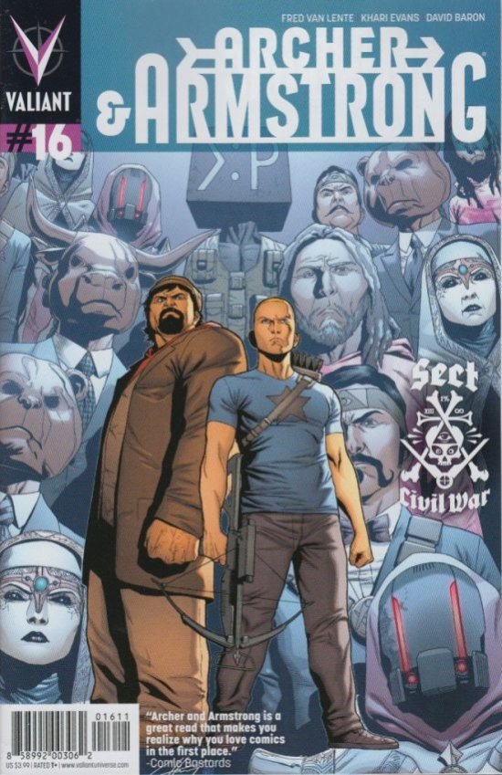 ARCHER & ARMSTRONG (2012) #16 REG HENRY