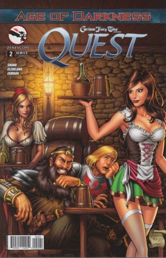 GFT QUEST #2 (OF 5) B CVR REYES