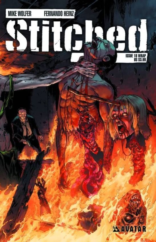 STITCHED #18 WRAP CVR (MR)