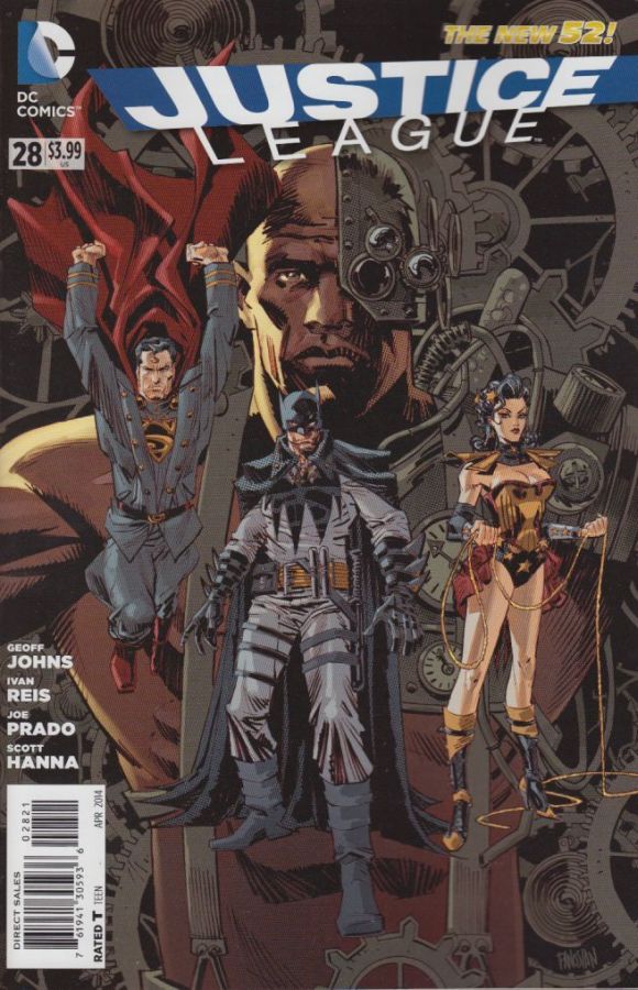 JUSTICE LEAGUE (2011) #28 VAR ED (EVIL)
