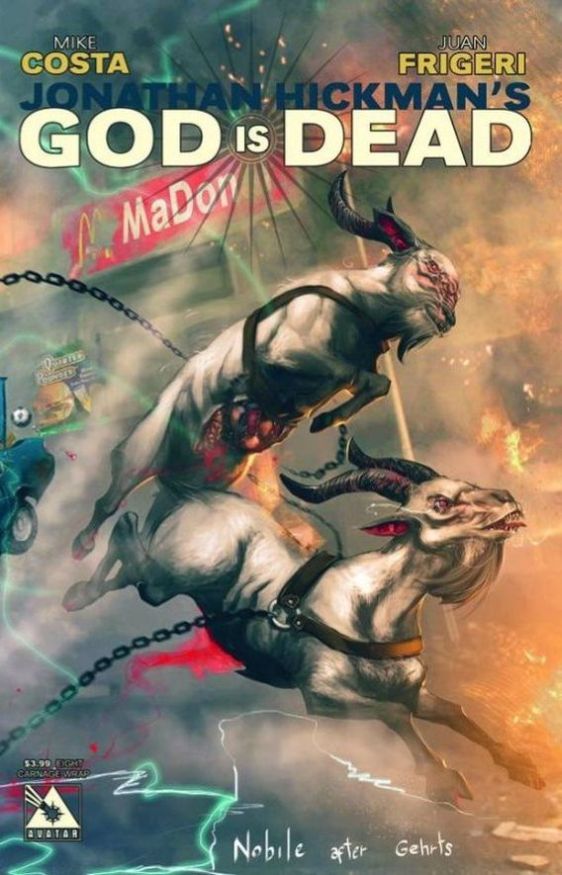 GOD IS DEAD #8 CARNAGE WRAP CVR (MR)