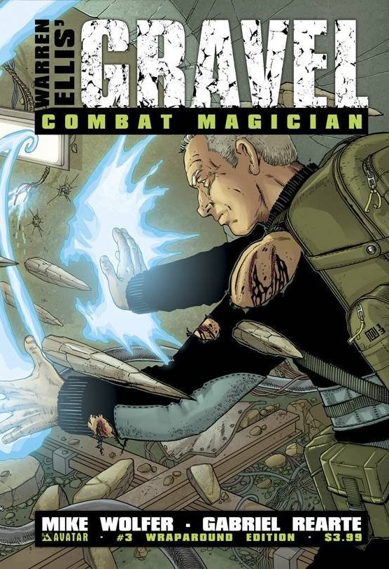 GRAVEL COMBAT MAGICIAN #3 WRAP CVR (MR)