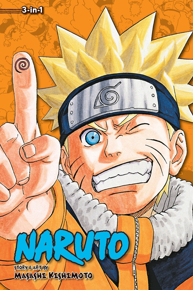 NARUTO 3-IN-1 ED TP VOL 08