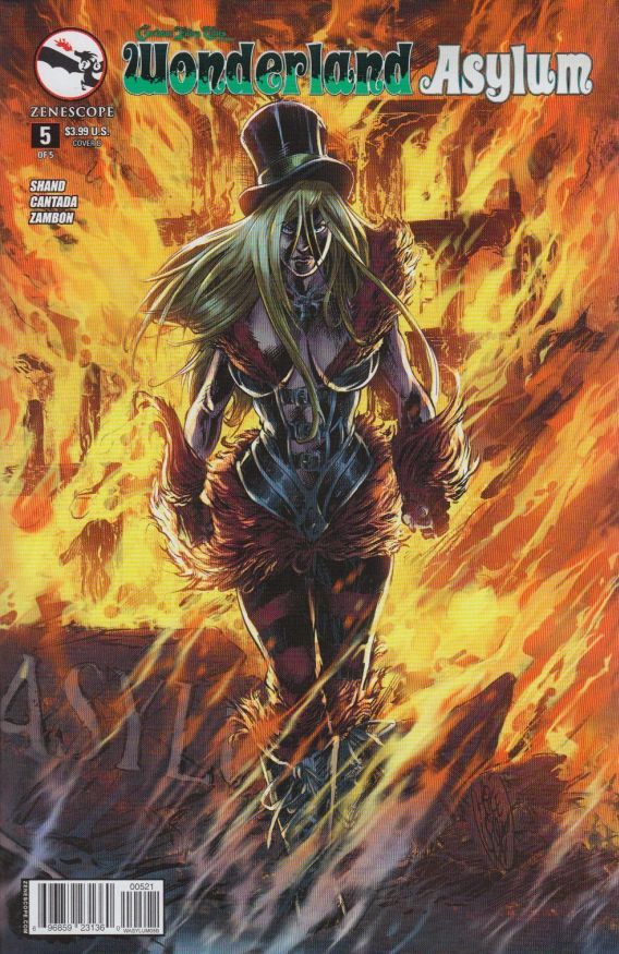 GFT WONDERLAND ASYLUM #5 (OF 5) B CVR LILLY