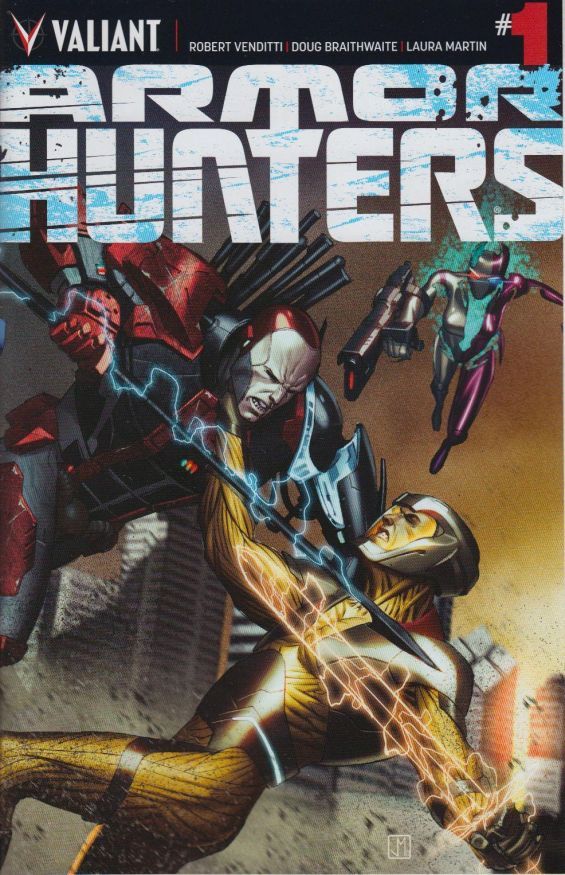ARMOR HUNTERS #1 (OF 4) REG MOLINA