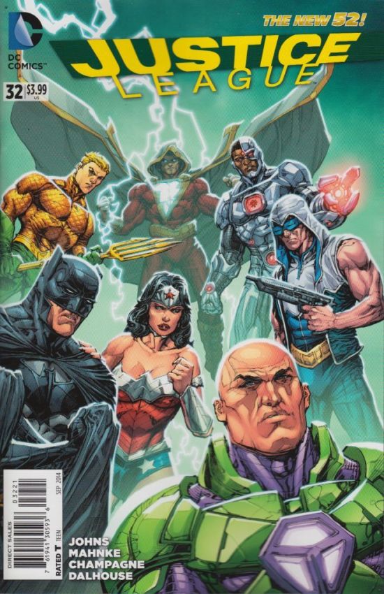 JUSTICE LEAGUE (2011) #32 VAR ED