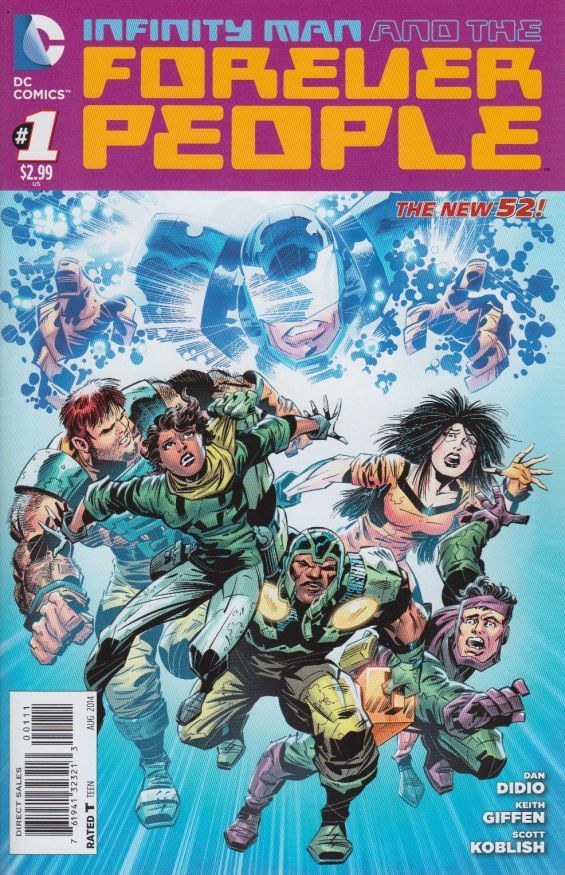 INFINITY MAN AND THE FOREVER PEOPLE -SET- (#1 TO #9)