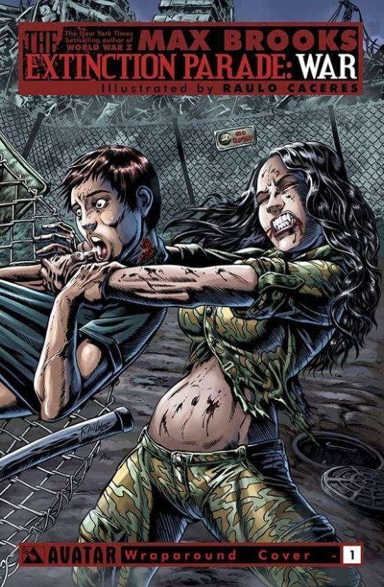 EXTINCTION PARADE WAR #1 WRAP CVR (MR)