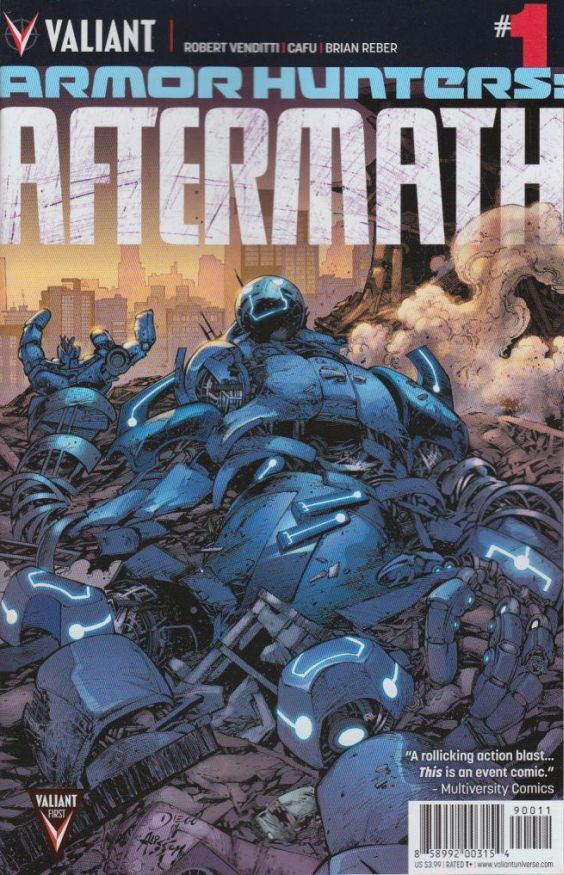 ARMOR HUNTERS AFTERMATH #1 REG CVR BERNARD