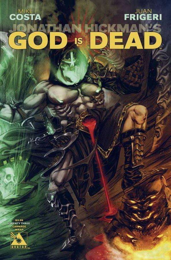 GOD IS DEAD #23 CARNAGE WRAP CVR (MR)