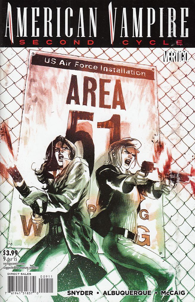 AMERICAN VAMPIRE SECOND CYCLE #9 (MR)