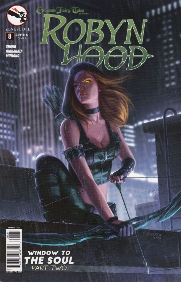 GFT ROBYN HOOD ONGOING #8 B CVR CAPPROTTI