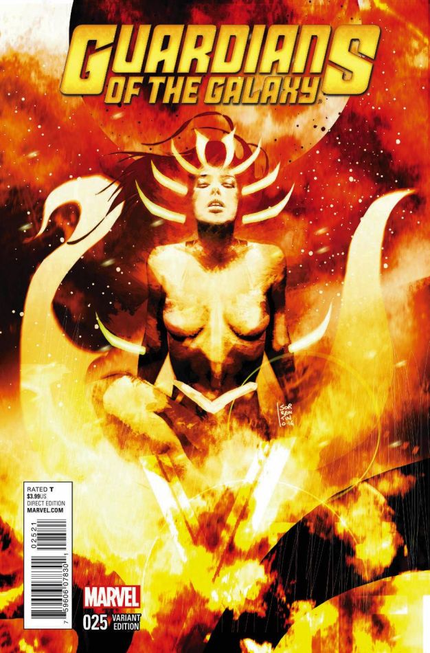 GUARDIANS OF GALAXY (2013) #25 SORRENTINO COSMIC VAR