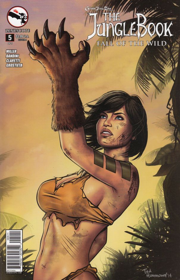 GFT JUNGLE BOOK FALL WILD #5 (OF 5) A CVR HAMMOND (MR)