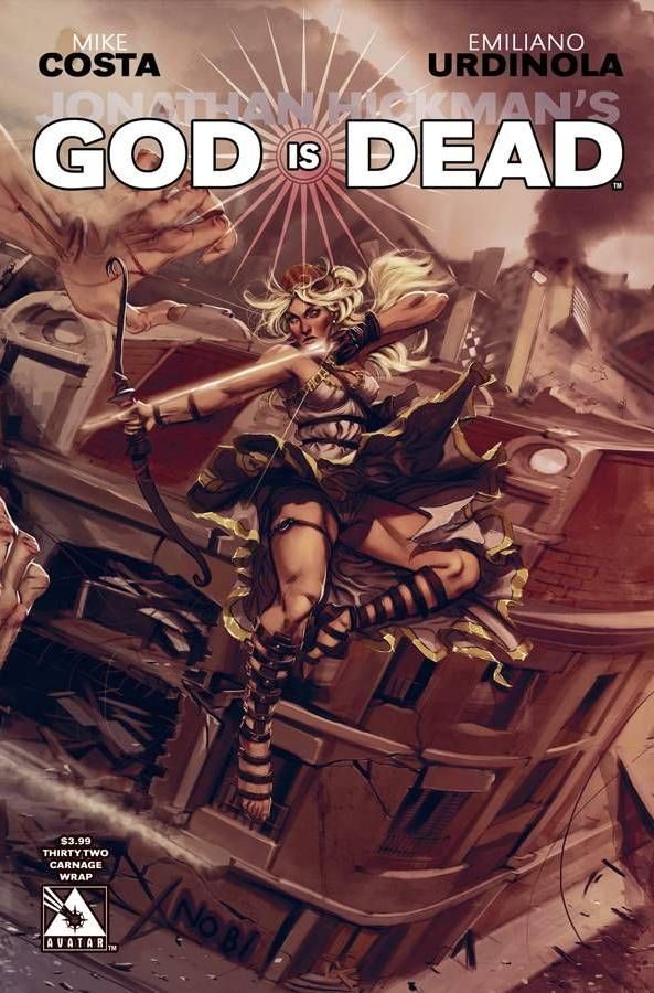 GOD IS DEAD #32 CARNAGE WRAP CVR (MR)