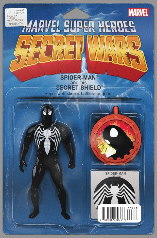 SECRET WARS #1 (OF 8) CHRISTOPHER ACTION FIGURE VAR