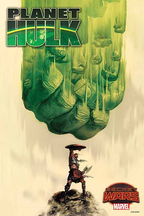 PLANET HULK #1 BY DEL MUNDO POSTER