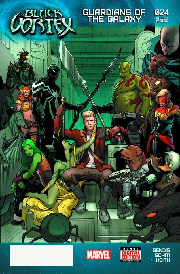 GUARDIANS OF GALAXY (2013) #24 SCHITI 2ND PTG VAR