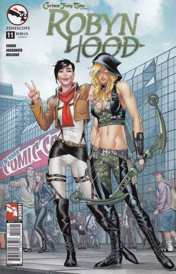 GFT ROBYN HOOD ONGOING #11 COMIC CON B CVR MILLER