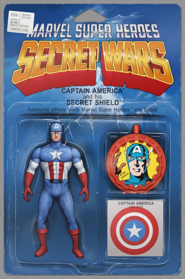 SECRET WARS #4 (OF 8) CHRISTOPHER ACTION FIGURE VAR