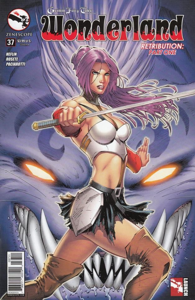 GFT WONDERLAND #37 A CVR METCALF RETRIBUTION (MR)