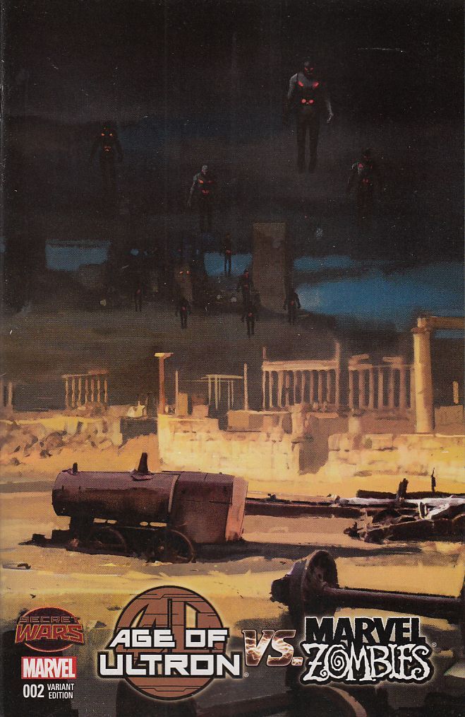 AGE OF ULTRON VS MARVEL ZOMBIES #2 LANDSCAPE VAR