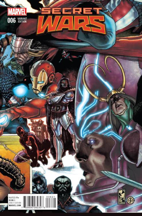 SECRET WARS #6 (OF 8) BIANCHI CONNECTING VAR