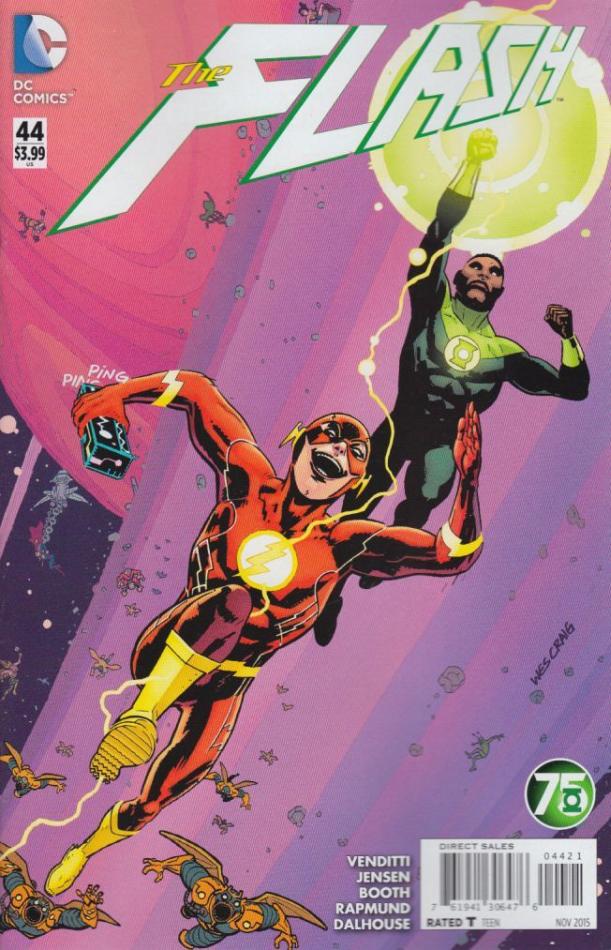 FLASH (2011) #44 GREEN LANTERN 75 VAR ED
