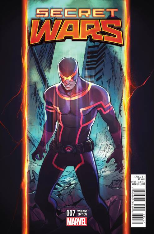 SECRET WARS #7 (OF 8) STACEY LEE VAR