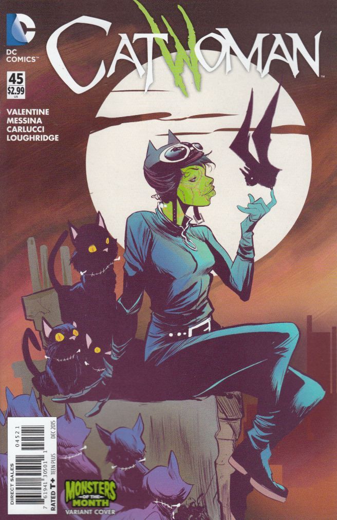 CATWOMAN (2011) #45 MONSTERS VAR ED