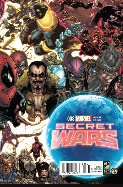 SECRET WARS #8 (OF 8) BIANCHI CONNECTING VAR