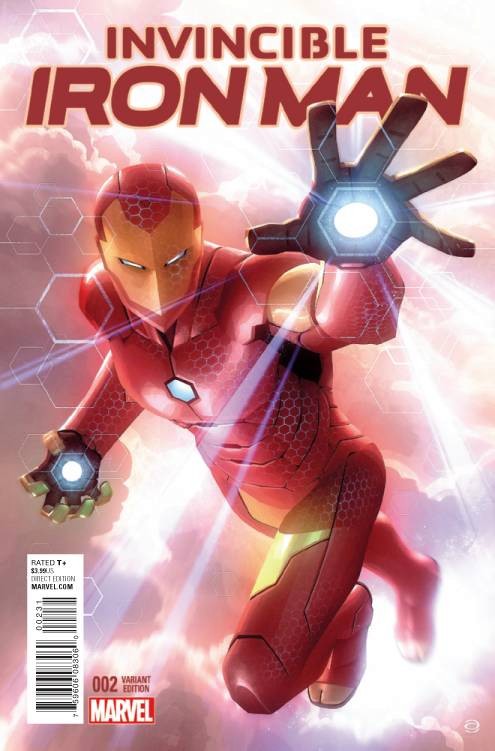 INVINCIBLE IRON MAN #2 GARNER VAR