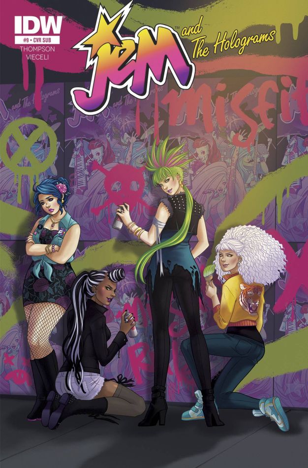 JEM & THE HOLOGRAMS #9 SUBSCRIPTION VAR