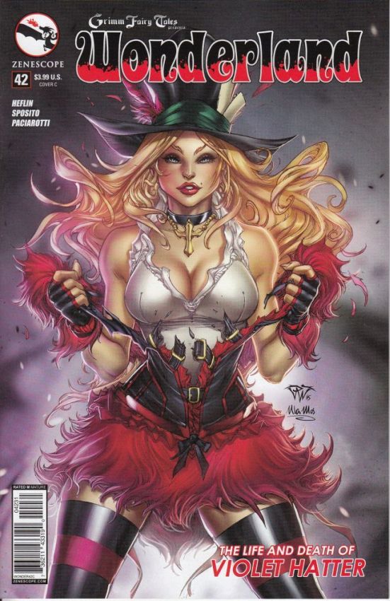 GFT WONDERLAND #42 C CVR PANTALENA (MR)