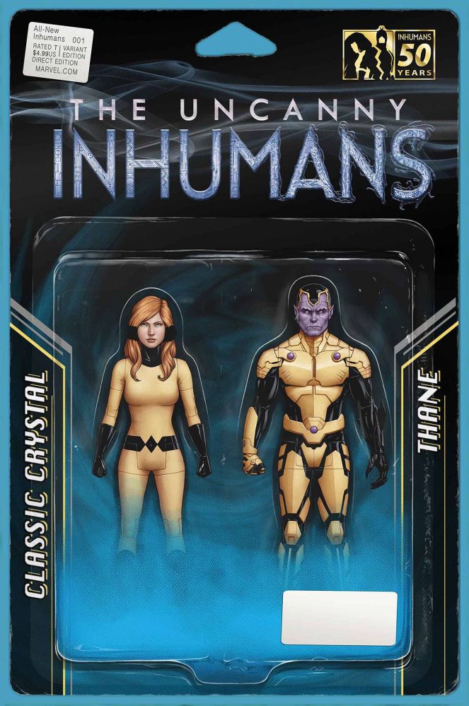 ALL NEW INHUMANS #1 ACTION FIGURE TWO PACK VAR