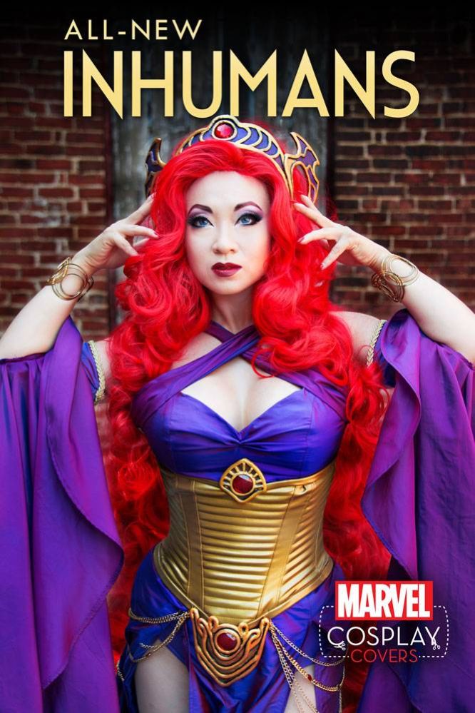 ALL NEW INHUMANS #1 COSPLAY VAR